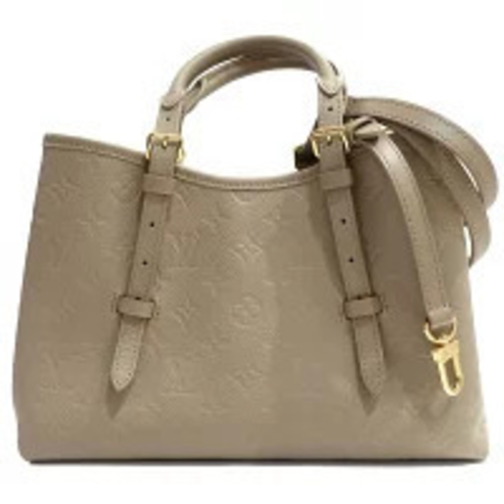 Louis Vuitton Babylon Tote Empreinte Tourterelle Shoulder Bag Leather Brown